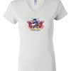 Women's Short Sleeve V-Neck T-Shirt Thumbnail