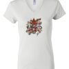 Women's Short Sleeve V-Neck T-Shirt Thumbnail