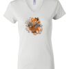 Women's Short Sleeve V-Neck T-Shirt Thumbnail