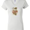 Women's Short Sleeve V-Neck T-Shirt Thumbnail