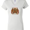 Women's Short Sleeve V-Neck T-Shirt Thumbnail