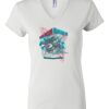 Women's Short Sleeve V-Neck T-Shirt Thumbnail