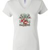 Women's Short Sleeve V-Neck T-Shirt Thumbnail