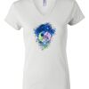 Women's Short Sleeve V-Neck T-Shirt Thumbnail