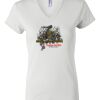 Women's Short Sleeve V-Neck T-Shirt Thumbnail