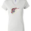 Women's Short Sleeve V-Neck T-Shirt Thumbnail