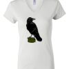 Women's Short Sleeve V-Neck T-Shirt Thumbnail