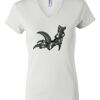 Women's Short Sleeve V-Neck T-Shirt Thumbnail