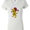 Women's Short Sleeve V-Neck T-Shirt Thumbnail