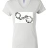 Women's Short Sleeve V-Neck T-Shirt Thumbnail