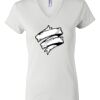 Women's Short Sleeve V-Neck T-Shirt Thumbnail