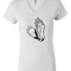 Women's Short Sleeve V-Neck T-Shirt Thumbnail