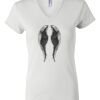 Women's Short Sleeve V-Neck T-Shirt Thumbnail