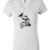 Women's Short Sleeve V-Neck T-Shirt Thumbnail