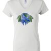 Women's Short Sleeve V-Neck T-Shirt Thumbnail