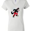 Women's Short Sleeve V-Neck T-Shirt Thumbnail