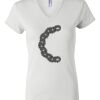 Women's Short Sleeve V-Neck T-Shirt Thumbnail