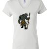 Women's Short Sleeve V-Neck T-Shirt Thumbnail