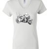 Women's Short Sleeve V-Neck T-Shirt Thumbnail