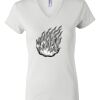 Women's Short Sleeve V-Neck T-Shirt Thumbnail