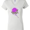 Women's Short Sleeve V-Neck T-Shirt Thumbnail