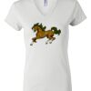 Women's Short Sleeve V-Neck T-Shirt Thumbnail