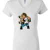 Women's Short Sleeve V-Neck T-Shirt Thumbnail