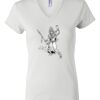 Women's Short Sleeve V-Neck T-Shirt Thumbnail