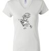 Women's Short Sleeve V-Neck T-Shirt Thumbnail