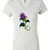 Women's Short Sleeve V-Neck T-Shirt Thumbnail