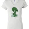 Women's Short Sleeve V-Neck T-Shirt Thumbnail