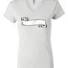 Women's Short Sleeve V-Neck T-Shirt Thumbnail