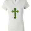 Women's Short Sleeve V-Neck T-Shirt Thumbnail