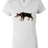 Women's Short Sleeve V-Neck T-Shirt Thumbnail