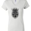 Women's Short Sleeve V-Neck T-Shirt Thumbnail