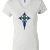 Women's Short Sleeve V-Neck T-Shirt Thumbnail