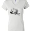 Women's Short Sleeve V-Neck T-Shirt Thumbnail