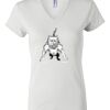 Women's Short Sleeve V-Neck T-Shirt Thumbnail