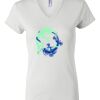 Women's Short Sleeve V-Neck T-Shirt Thumbnail