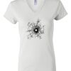 Women's Short Sleeve V-Neck T-Shirt Thumbnail