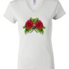 Women's Short Sleeve V-Neck T-Shirt Thumbnail