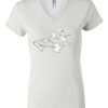 Women's Short Sleeve V-Neck T-Shirt Thumbnail