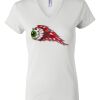 Women's Short Sleeve V-Neck T-Shirt Thumbnail