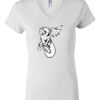 Women's Short Sleeve V-Neck T-Shirt Thumbnail