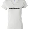 Women's Short Sleeve V-Neck T-Shirt Thumbnail