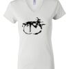 Women's Short Sleeve V-Neck T-Shirt Thumbnail