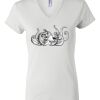 Women's Short Sleeve V-Neck T-Shirt Thumbnail