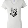 Women's Short Sleeve V-Neck T-Shirt Thumbnail