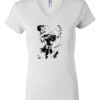 Women's Short Sleeve V-Neck T-Shirt Thumbnail