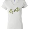 Women's Short Sleeve V-Neck T-Shirt Thumbnail